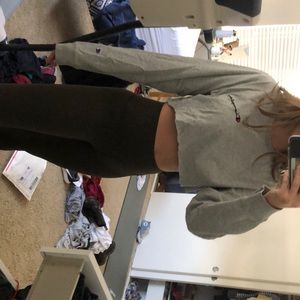 Cropped champion long sleeve